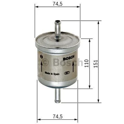 Filtre à essence Bosch F5275
