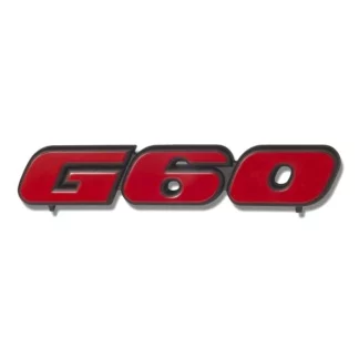 Emblème calandre Golf G60