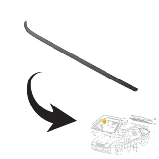 baguette pare-brise Corrado 535853307a