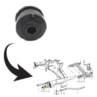 silentbloc tirant train avant bmw e10 1502 1602 2002