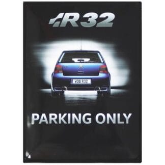 plaque émaillée r32 parking