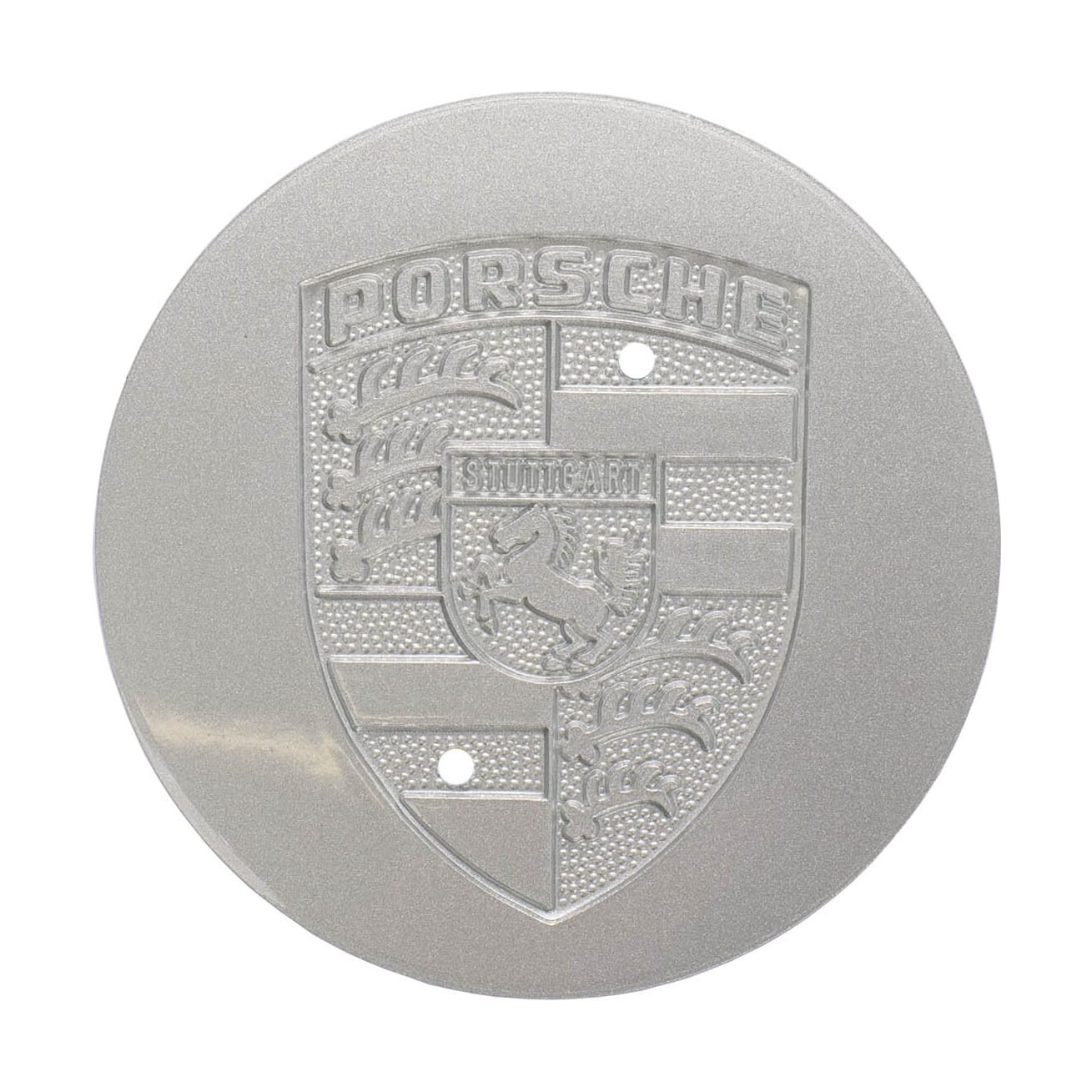 Cache-Moyeu Porsche 92836103205 - gris argent – Image 2