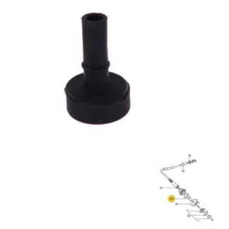 caoutchouc câble embrayage Golf 171721308
