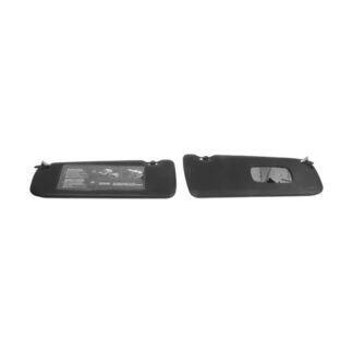 Set de 2 pare-soleils BMW E30 Cabriolet avec miroir de courtoisie